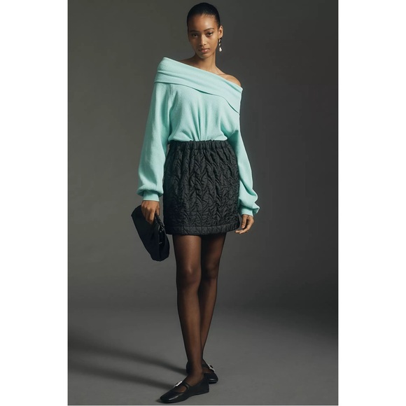 Anthropologie Pilcro Long-Sleeve Slouchy Cowl-Neck Top NWT SZ 1X - Picture 5 of 15